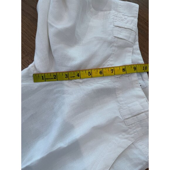 Sanctuary Plus Relaxed 100% Linen Capri Cruisers, size 27 - Picture 13 of 14